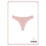 Mistirik, Paulo Model Esnek Ve Yumuşak Fitilli String Model Spor Külot Açık Pembe Renk, XL
