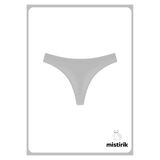 Mistirik, Paulo Model Esnek Ve Yumuşak Fitilli String Model Spor Külot Gri Renk, L