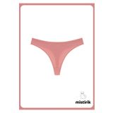 MİSTİRİK Paulo Model Esnek Ve Yumuşak Fitilli String Model Spor Külot Pastel Pembe Renk