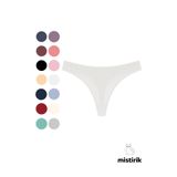 Mistirik, Paulo Model Fitilli Esnek Kumaş String Tanga Beyaz Renk, M