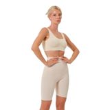 Mistirik Porfy Model Alt Bacak Etkili İplik Detaylı Extra Sıkı Renk Spor Tayt, 4XL, Mistirik-YN-ÇLŞ01, TEN, Kadın