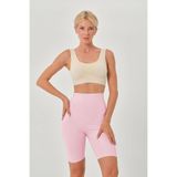 Mistirik Porfy Model Alt Bacak Etkili İplik Detaylı Extra Sıkı Spor Tayt Açık Pembe, S, Mistirik-YN-ÇLŞ01, AÇIK PEMBE, Kadın