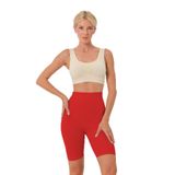 Mistirik Porfy Model Alt Bacak Etkili İplik Detaylı Extra Sıkı Spor Tayt Kırmızı, L, Mistirik-YN-ÇLŞ01, KIRMIZI, Kadın