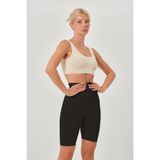 Mistirik Porfy Model Alt Bacak Etkili İplik Detaylı Extra Sıkı Spor Tayt Siyah, 5XL, Mistirik-YN-ÇLŞ01, SİYAH, Kadın
