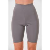 MİSTİRİK Porfy Model Dikişsiz Esnek Şort Spor Korse Gri Renk 091