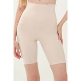 MİSTİRİK Porfy Model Dikişsiz Esnek Şort Spor Korse Ten Renk 091
