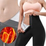 Mistirik Sauna-tayt Model Yüksek Bel Agraflı Sauna Termal Toparlayıcı Ve Sıkılaştırıcı Korseli Tayt Siyah
