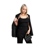 Mistirik Sevrina Model İnce Askılı Örme Seamless Body Siyah, M, MİSTİRİK-SEVRİNABODY, SİYAH, Kadın