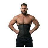 Mistirik, Tvigoso Model Sırt Destekleyici Bel Ve Karın Düzenleyici 4 Kancalı Spor Latex Korse Siyah Renk, 50