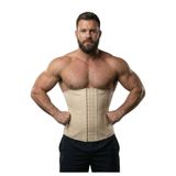 Mistirik, Tvigoso Model Sırt Destekleyici Bel Ve Karın Düzenleyici 4 Kancalı Spor Latex Korse Ten Renk, XL