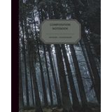 Misty Pines: Mysterious Forest Journal – 8x10” – 100 College Ruled Pages – Dark Aesthetic Notebook with Fog & Tall Trees – Ideal for Writers, Dreamers & Quiet Thinkers