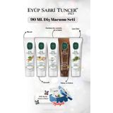 Misvak, Zencefil, Lavanta, Kakao, Çam Özlü 90 Ml Diş Macun Seti Ve Rosie