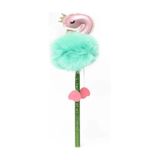 Misyon Flamingo Ponpon Başlıklı Yumurtlayan Kalem Msy-454a Çok Renkli