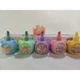 Misyon Mini Fosforlu Kalem Ayı Başlı 5 Renk - Antrasit - Mor