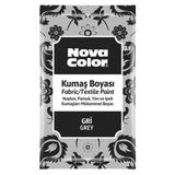 Misyon Nova Color Toz Kumaş Boyası Gri - 2 adet