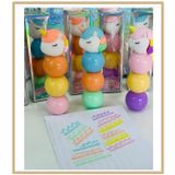 Misyon Unicorn Figürlü Fosforlu Kalem 3 Renk