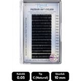 Misyul 0.05C Natural Kıvrım 10 mm Soft Eyelash Doğal Ipek Kirpik 16'lı - Siyah