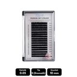 Misyul 0.05D Dramatik Kıvrım 10 Mm Soft Eyelash Doğal İpek Kirpik 16'Lı