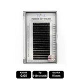 Misyul 0.05D Dramatik Kıvrım 11 Mm Soft Eyelash Takma Kirpik 16'Lı