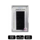 Misyul 0.05D Dramatik Kıvrım 14 Mm Soft Eyelash Takma Kirpik 16'Lı