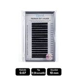 Misyul 0.07D Dramatik Kıvrım 10 Mm Soft Eyelash Takma Kirpik 16'Lı
