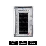 Misyul 0.07D Dramatik Kıvrım 14 Mm Soft Eyelash Takma Kirpik 16'Lı