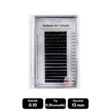 Misyul 0.10D Dramatik Kıvrım 12 Mm Soft Eyelash Takma Kirpik 16'Lı