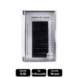 Misyul 0.10D Dramatik Kıvrım 14 Mm Soft Eyelash Takma Kirpik 16'Lı