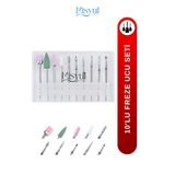 Misyul Freze Ucu Seti, Manikür Pedikür Freze Ucu 10'lu Kutulu Set