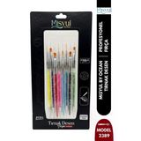 Misyul Tırnak Desen Fırçası 8'Li Desenli Karışık Renk Mıs-2389