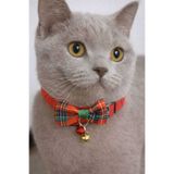 MIT Scotch Desenli Papyonlu Kedi Tasması