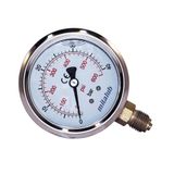Mitalub Gliserinli Paslanmaz Alttan Manometre 100mm x 1.6bar MIGP10016B