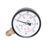 Mitalub Metal Gövde Alttan Manometre 50mm x 40bar MIM5040MB