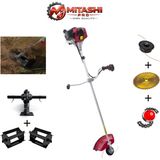 Mitashi Pro MTS52 Benzinli Yan Tırpan 52CC-2HP Palet Çapalama Makinesi