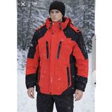 Mitavo Fashion Erkek Goratex Termal Mont -30C Soğuğa Meydan Okur Ithal - 00Kırmızı - 3XL