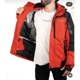 Mitavo Fashion Erkek Goratex Termal Mont -30C Soğuğa Meydan Okur Ithal - Kırmızı - 2XL