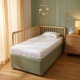 MITEPROOF Bebek Çarşaf Seti 70x140 (No Mite, Dust, Pollen) Alerjik Bünyeler için Bebek Çarşaf Seti