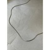 Mith Sb Takı Paslanmaz Çelik Ince Italyan Zincir 45CM Kolye - Sılver - Gümüş