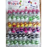 Mithat Toys Topaç Oyuncak 48 Adetli - Renkli