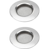 Mithra Life 2 Adet Küçük Boy Paslanmaz Çelik Lavabo Süzgeci 7,5 cm MIT1372 - 0 - 1 lt