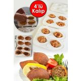 Mithra Life 4' lü Beyaz İçli Köfte Yapma Aparatı