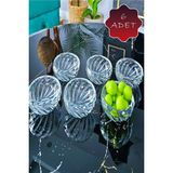Mithra Life 6 Adet Cam Lokumluk, Sosluk, Reçellik, Sunumluk Kase MIT1174 - 100 ml