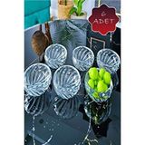 Mithra Life 6 Adet Cam Lokumluk, Sosluk, Reçellik, Sunumluk Kase Mit1174 Renksiz