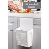 Mithra Life Beyaz Dolap Içi Askılı Düzenleyici Organizer Raf MIT1241 - 35 x 23 x 8 cm