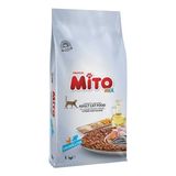 Mito Mix Adult Cat Tavuklu ve Balıklı Renkli Taneli 1 kg Kedi Maması
