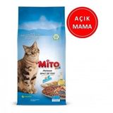 Mito Mix Tavuklu Ve Balıklı Açık Kedi Maması 3 Kg (1 Kg X 3 Adet Taze Paket)
