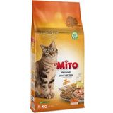 Mito Premium Tavuk Etli Yetişkin Kedi Maması (1 Kg)