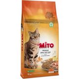 Mito Premium Yetişkin Kedi Maması Tavuklu 15 Kg Tüy Yumaklarını Kolaylaştırır