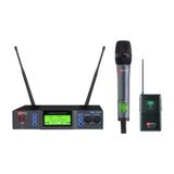 Mito WM-1002 HB UHF 100 El-Yaka Seçilebilir Frekans Telsiz Mikrofon