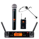 Mito WM-9002 HB Çift El-Yaka UHF Dijital Telsiz Mikrofon